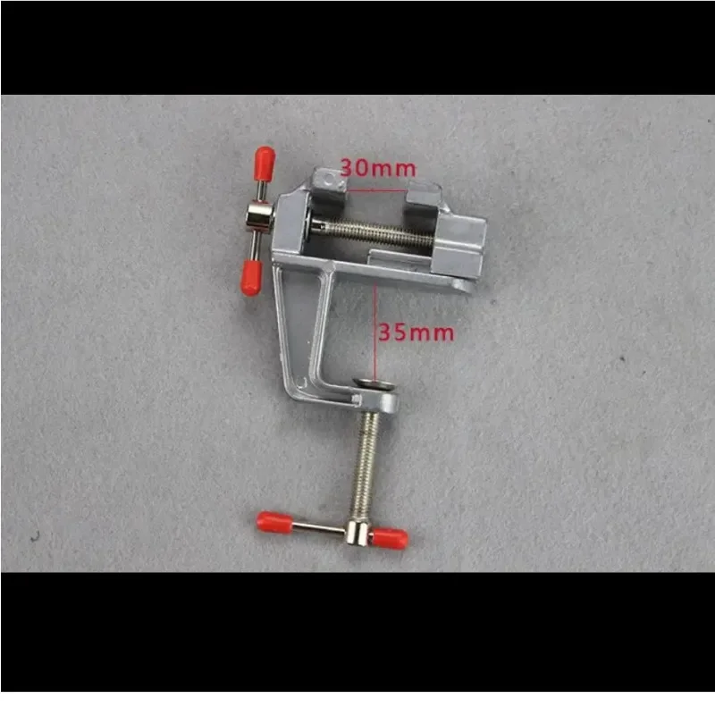 

Миниатюрные настольные тиски, многофункциональные настольные винтовые тиски из алюминиевого сплава, настольные зажимные тиски для самостоятельной сборки, фиксированного ремонта