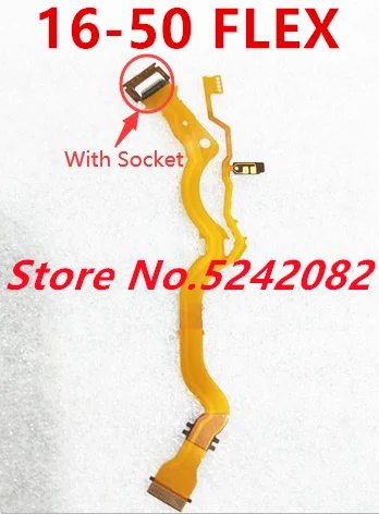 NEW Lens Aperture Flex Cable For SONY E 3.5-5.6/PZ 16-50 mm OSS 16-50mm Repair Part 40.5 + socke