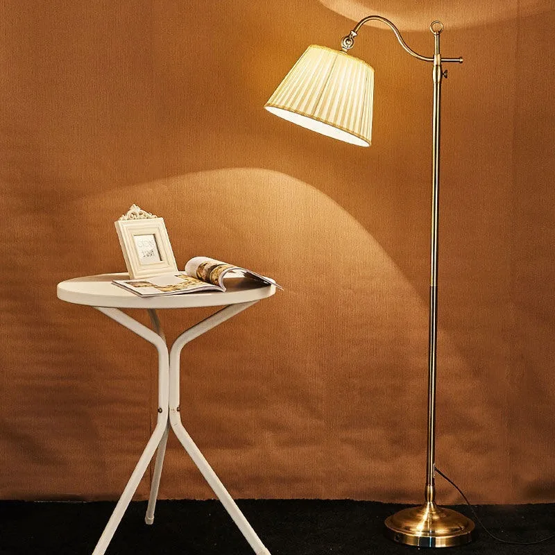 

American retro LED floor lamp suitable for hotel sofas living rooms study rooms bedrooms standing lights