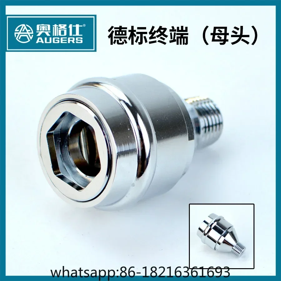Respirator connecting pipe accessories German standard terminal interface oxygen pipe joint oxygen meter