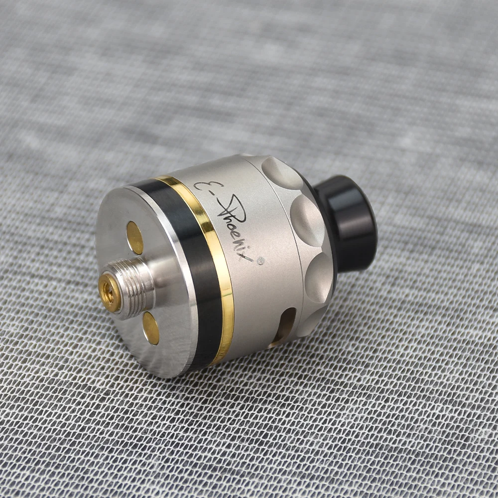 E-Phoenix Opstanding V2 Rda Rebuildable Druipend Vape Dual Coils 22.5Mm Verstuiver 316ss Rda Vs Yftk Flash-E-Vapor BF-1 Rda