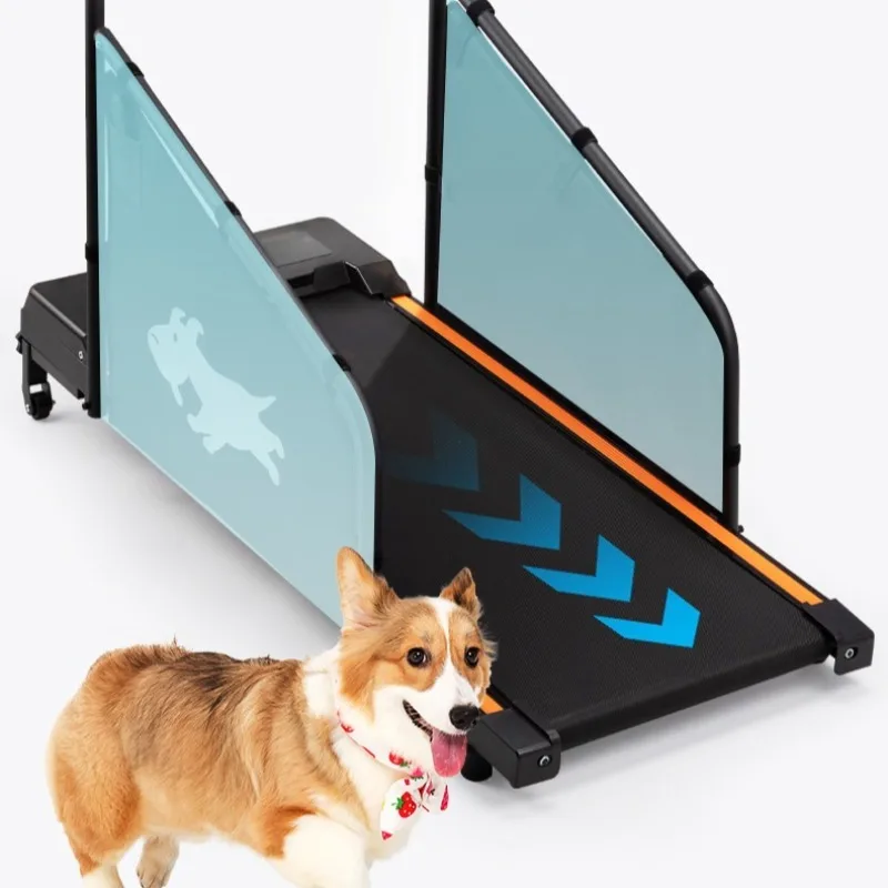 Pet Treadmill Trainer， Intelligent Display Dog Running Adjustable Dog Walking Machine Non-slip Pet Trainings Supplies Products
