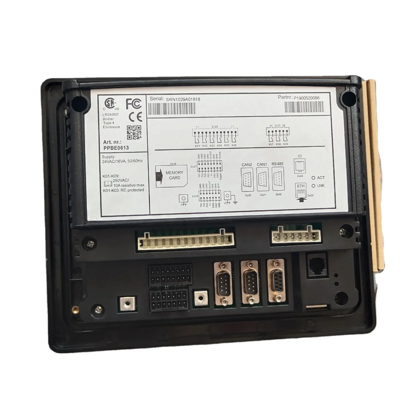 

air compressor controller ES4000 1900520088 control apply to atlas copco air compressor parts