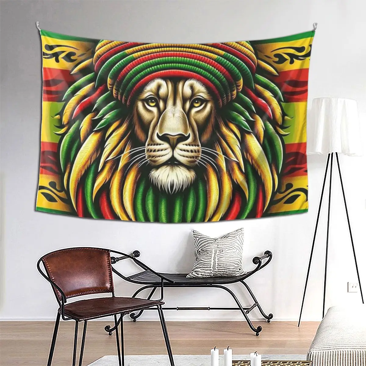 

Растаферий Amaiquina Reggae Rasta Lion Street Skullies гобелен хиппи настенные эстетические гобелены для спальни, общежития