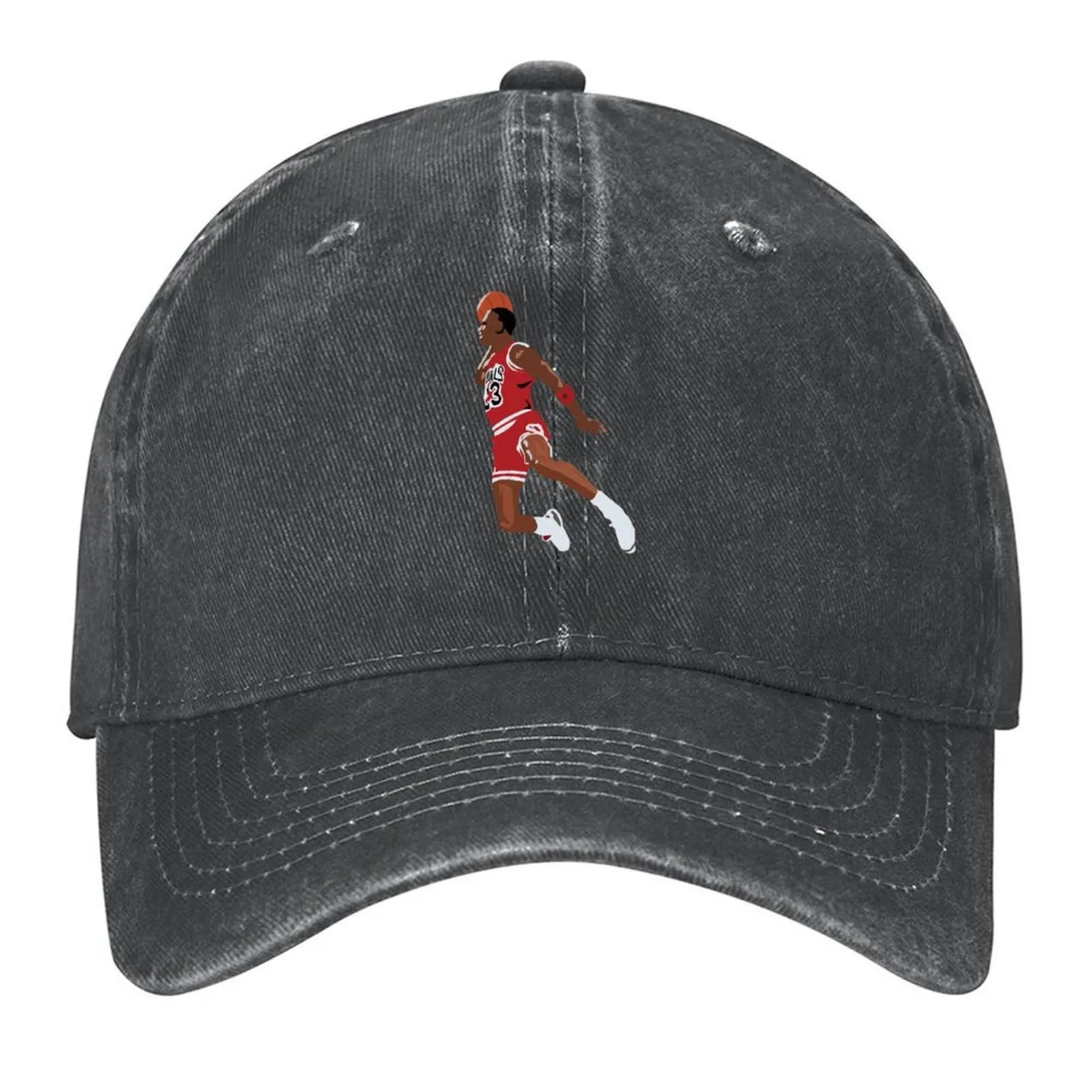 

MJ Sticker Classic T-Shirt Baseball Cap Funny hats beach hat Anime hats for men Golf Women Men's