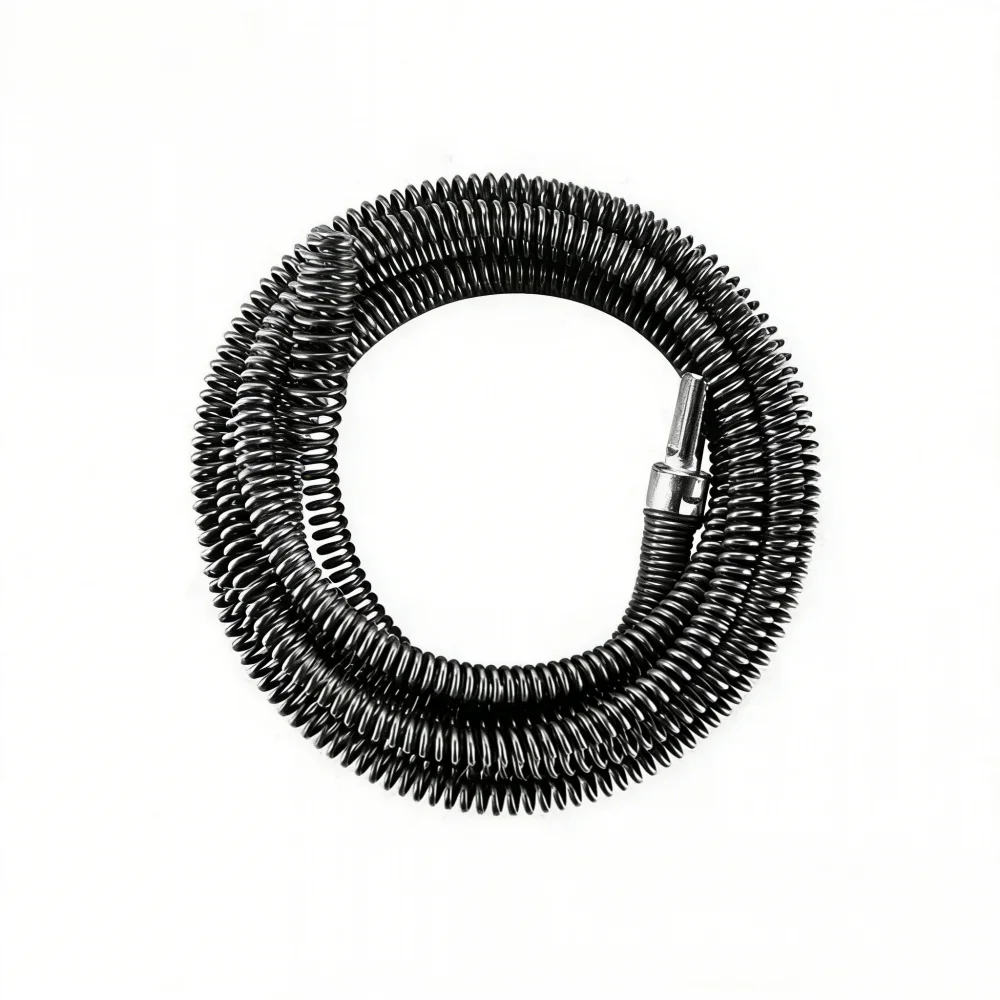 

Инструмент для прочистки канализации Spring Sewer Dredging Tool 1/2/3/4/5M, для устранения засоров в раковинах и трубах, с адаптером для дрели и аксессуарами