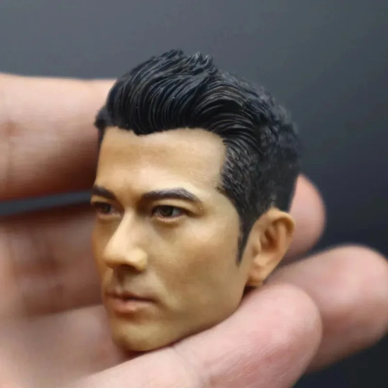 آرون كوك رئيس نحت 1/6 مقياس الآسيوية نجم المغني رئيس نحت وسيم الرجل رئيس نموذج 12 "عمل الشكل التبعي DIY بها بنفسك