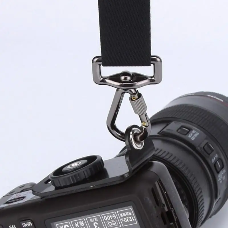 

1PCS Metal Quick Release Camera Hook with 1/4 D-Ring Screw Lock Buckle for Nikon Sony DSLR Camera Shoulder Strap, Video Bag Hook