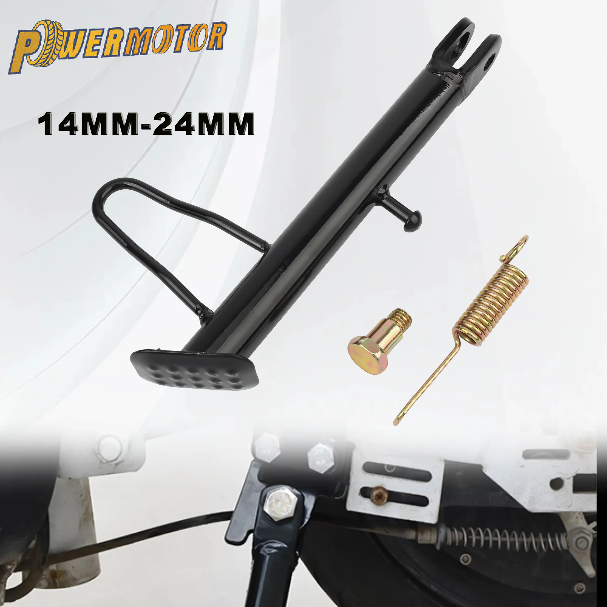 Universal Motorrad Ständer Seite Stehen Fuß Halterung Motor Roller Seite Stehen Unterstützung Motorrad Steht Motocross Zubehör