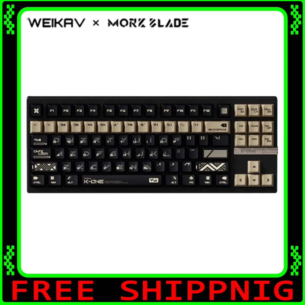 

Weikav K-one 80 Magentic Switch Mechanical Keyboard Wired 8k Return Rt0.08 Top Gasket Aluminum Alloy Customized Gamer Keyboard