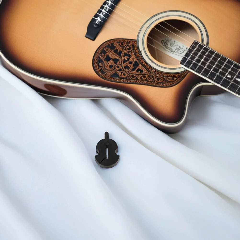 

6pcs Violin Practice Mute Rubber Round Tourte Style Small Viola Silent Playing Reduce Sound Volume For All Violin Models