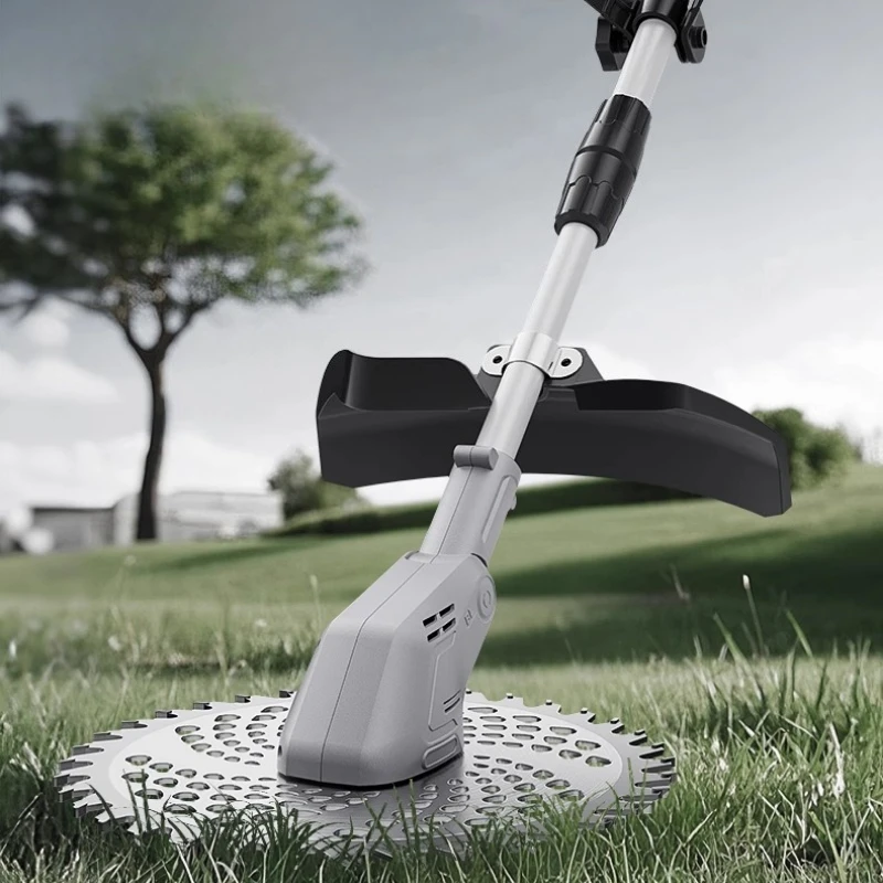 Rechargeable Electric Lawn Mower Household Garden Mower Agricultural Harvesting Tools