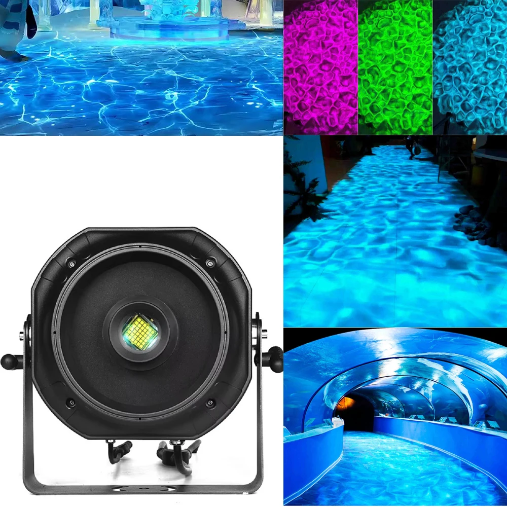 

200W Outdoor Light Waterproof Effect Lighting Water Ripple Stage Disco Light for Shop Stage TV School Garden Show