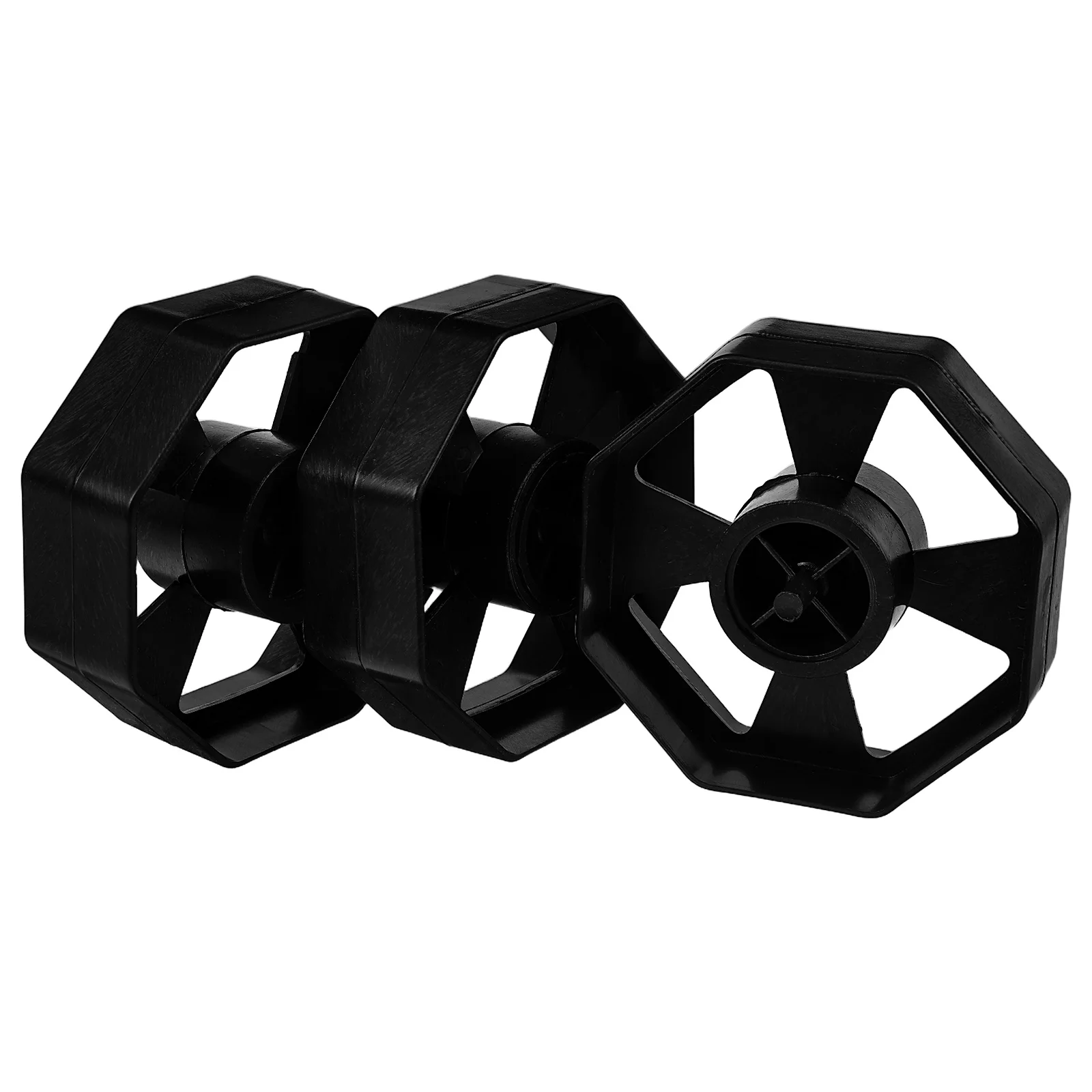 

3Sets Desktop Tape Dispenser Smooth Rolling Adhesive Tape Replacement Part for Standard Holders Movable Roller Core