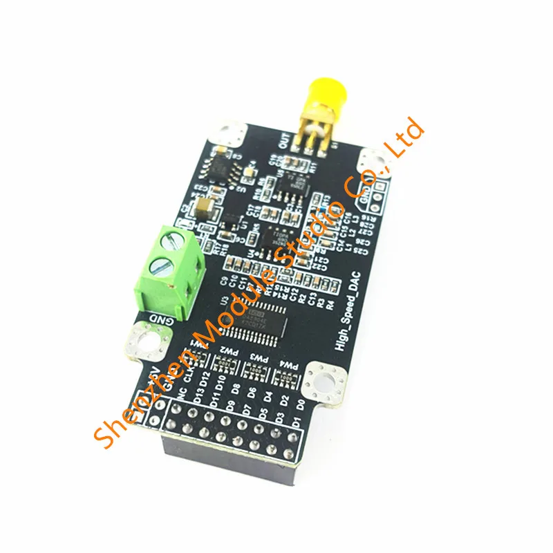 1PCS DAC module high speed 14 bit 165M sampling waveform generation digital to analog converter