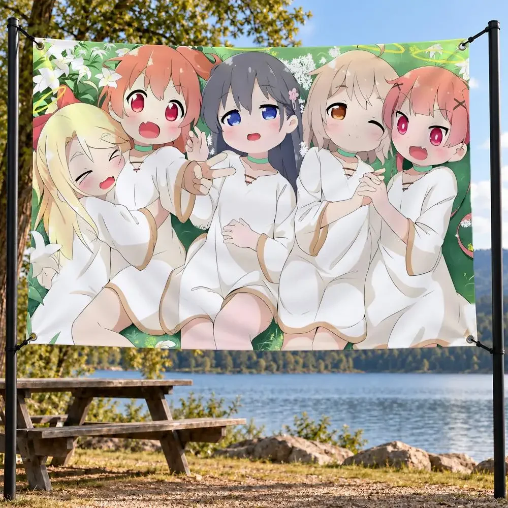 Anime Wataten! An Angel Flew Down to Me decor flag banner,wall hanging flag,indoor outdoor wall decor,yard garden porch patio
