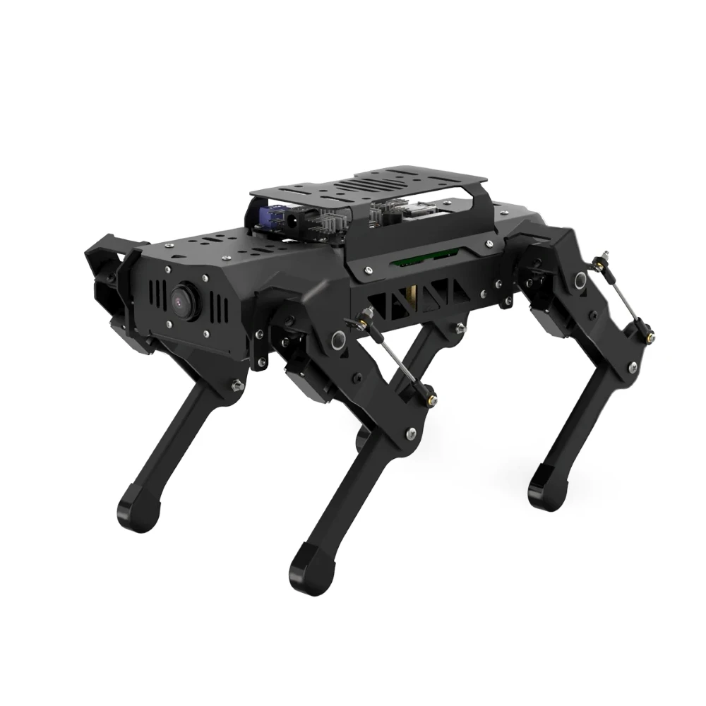 NEW Hiwonder PuppyPi ROS Quadruped Robot With Raspberry Pi 5 AI Vision OpenCV SLAM Navigation STEM Education Kit