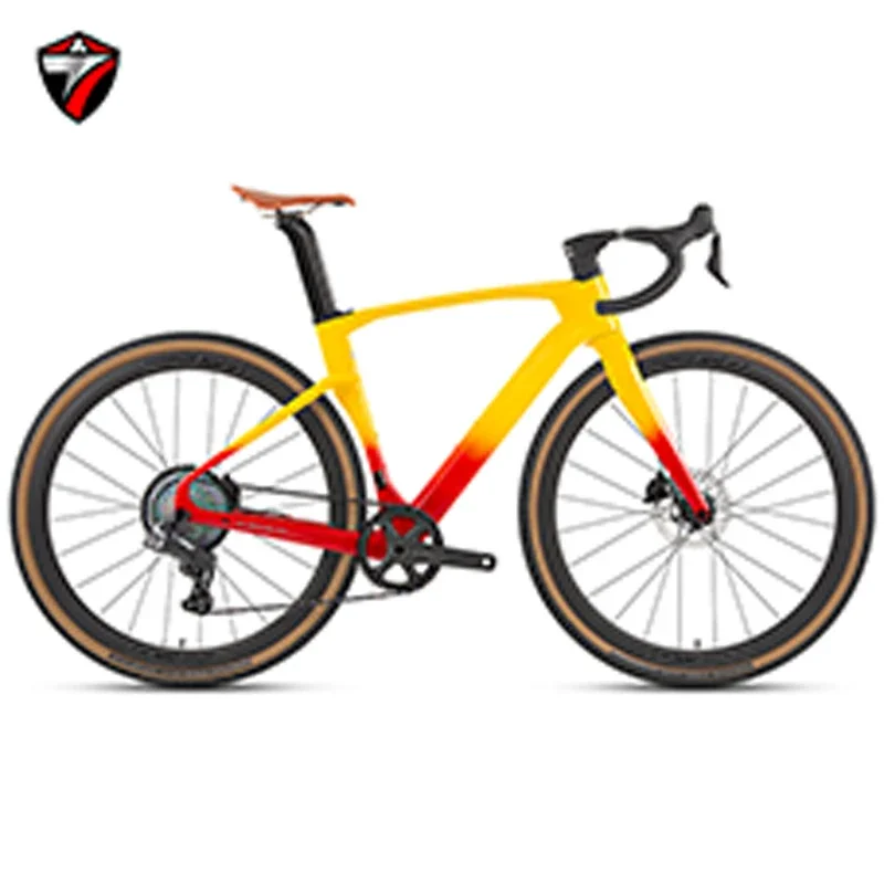 

TWITTER GRAVEL-V3-S WheelTop EDS-13S, дорожный велосипед из углеродного волокна, гидравлический масляный дисковый тормоз, 700*40C, алюминиевое колесо, ручка из углеродного волокна