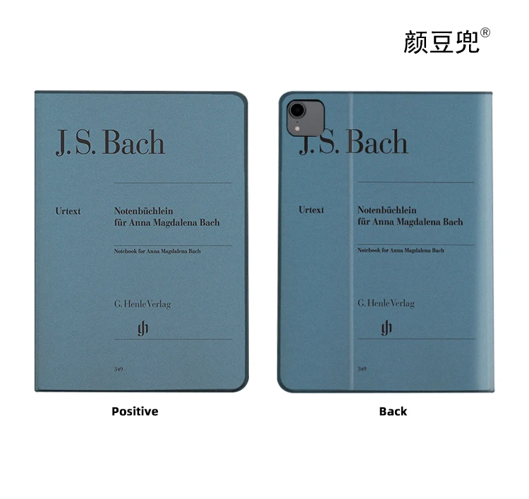 J.S.Bach Case For iPad 10.2 7th 8th Air 2 3 Mini 1 2 3 5 Case Luxury Silicone For iPad Air 4 iPad Pro11 Case