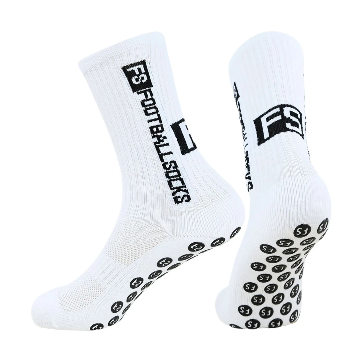 جوارب رياضية للرجال والنساء، جوارب غير قابلة للانزلاق لكرة القدم وكرة السلة والبيسبول والرجبي وكرة القدم وركوب الدراجات والمشي لمسافات طويلة والتنس