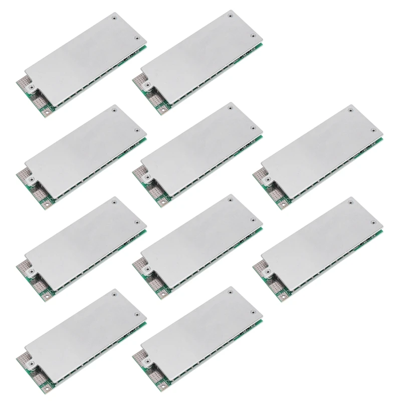 10X 4S 100A Protection Circuit Board Lifepo4 Bms 3.2V With Balanced Ups Inverter Energy Storage Packs Charger Battery