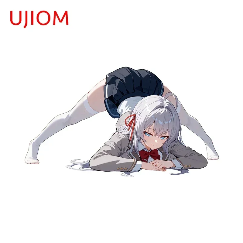 

UJIOM Alya Anime Wall Stickers Amusing Pose Waifu Vestibule Decoration Sexy Decals Waterproof Adhesive Bathroom Accessories