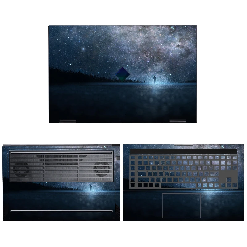 Imagem -04 - Adesivos de Computador para hp Omen 14-fb0061tx 16-wf0190tx 17-ck0059tx Laptop Skin para hp Omen 16-wf0032tx 16-xf0010ax Filme