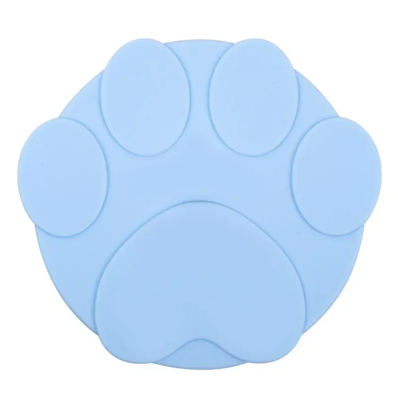 Portable Silicone Dog Cat Canned Lid 2-in-1Food Sealer Spoon Pet Food Cover Storage Fresh-keeping Lids Bowl Dog Accessories