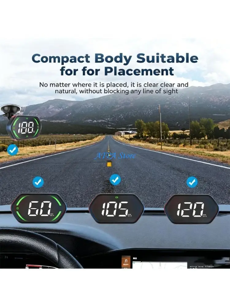 U13C Universal Navigation Speed With individualized Warnings Suitable For All Vehicle Types