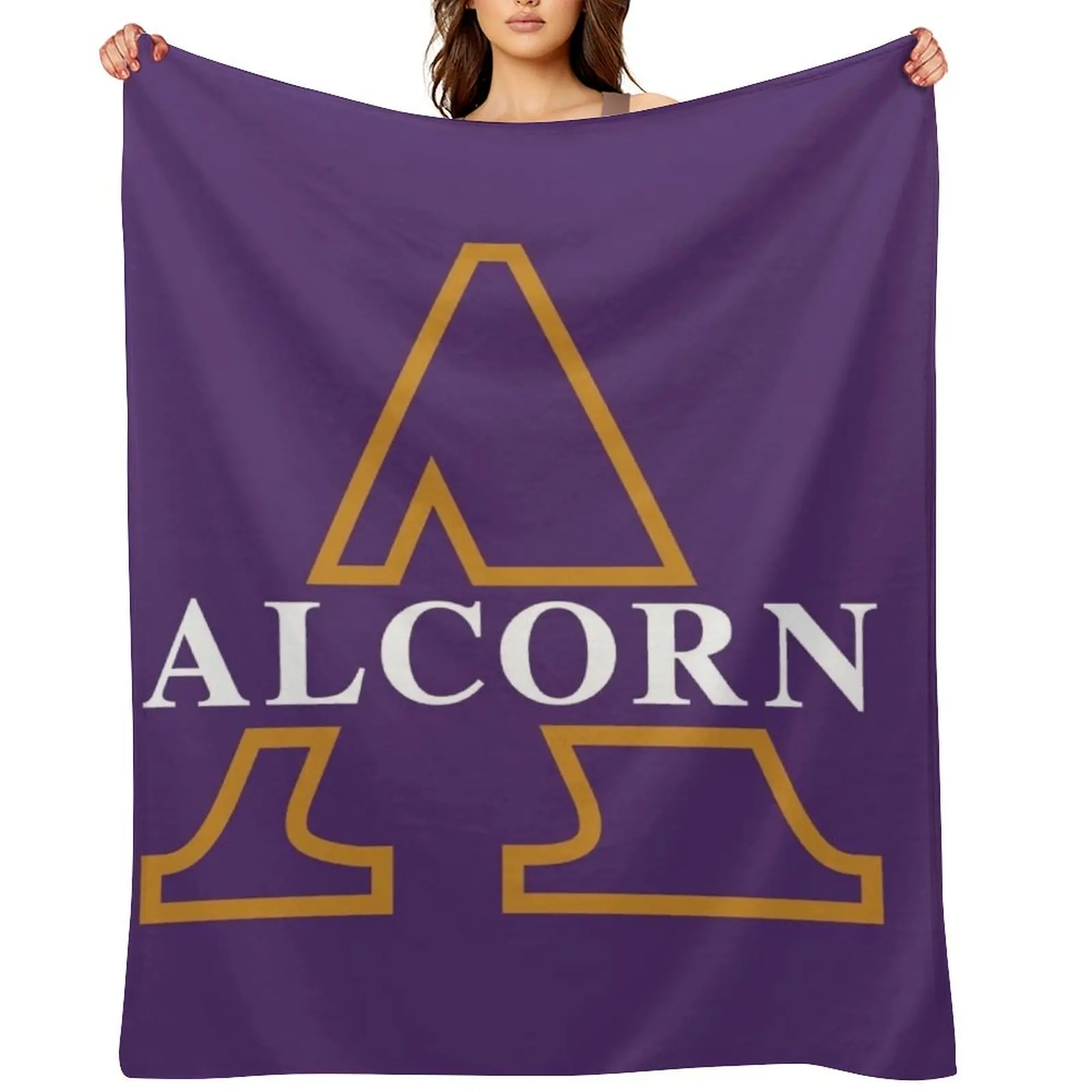 

Alcorn State University Throw Blanket cosplay anime blankets and throws Weighted Sleeping Bag Blankets