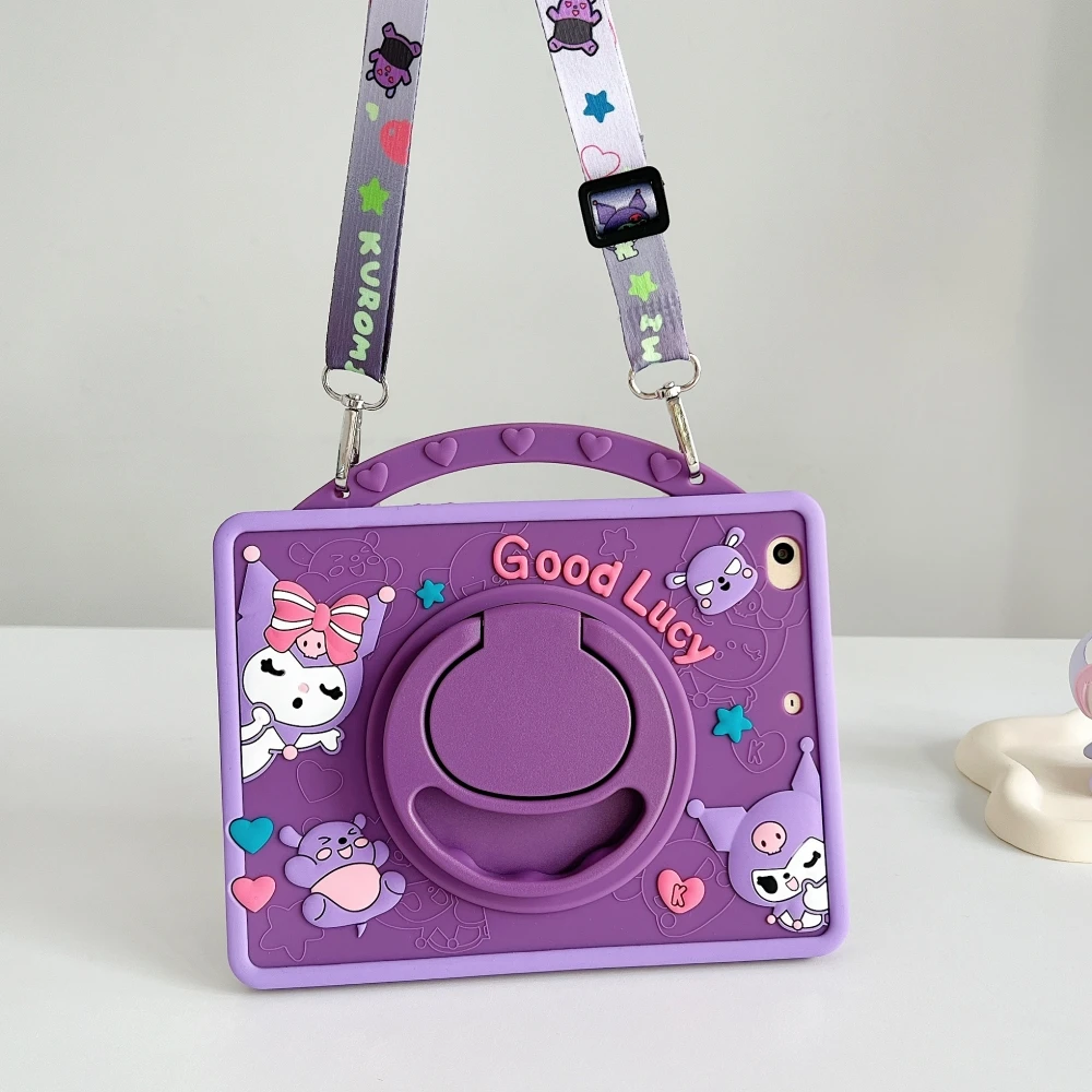 

For IPad 9 8 7th Gen Case Air 3 4 5 10.9 10th 11th Mini 6 7 Pro 11inch 9.7 10.2 10.5 Cartoon Silicone Tablet Protective Cover