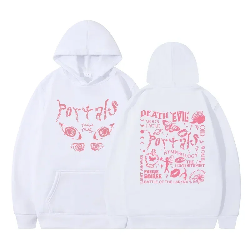 Melanie Martinez Portals New Album Women's Hoodie Top Summer Women's Loose Short Sleeve Men's Hoodie