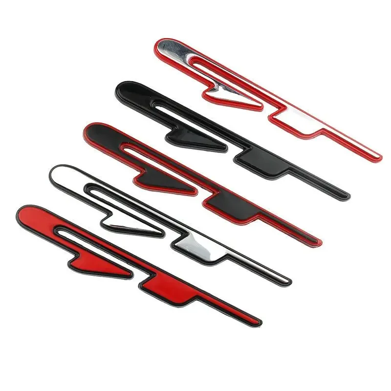 3D Metal GT Line Logo Rear Boot Trunk Emblem Badge Decals For 307 308 KIA Rio K3 K5 Ceed Sportage Car Stickers