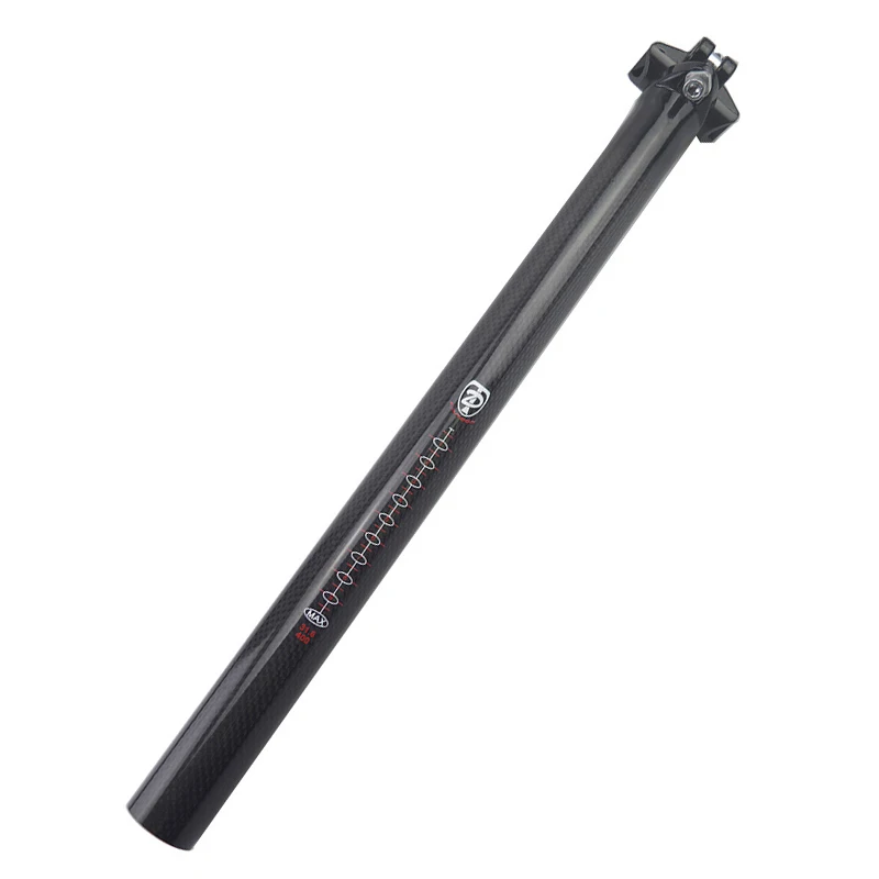 JIBOO 450 مللي متر الكربون Mtb Seatpost عالية القوة خفيفة الوزن للغاية 27.2 مللي متر/30.8 مللي متر مقعد آخر ل الطريق دراجة هوائية جبلية دراجة أجزاء