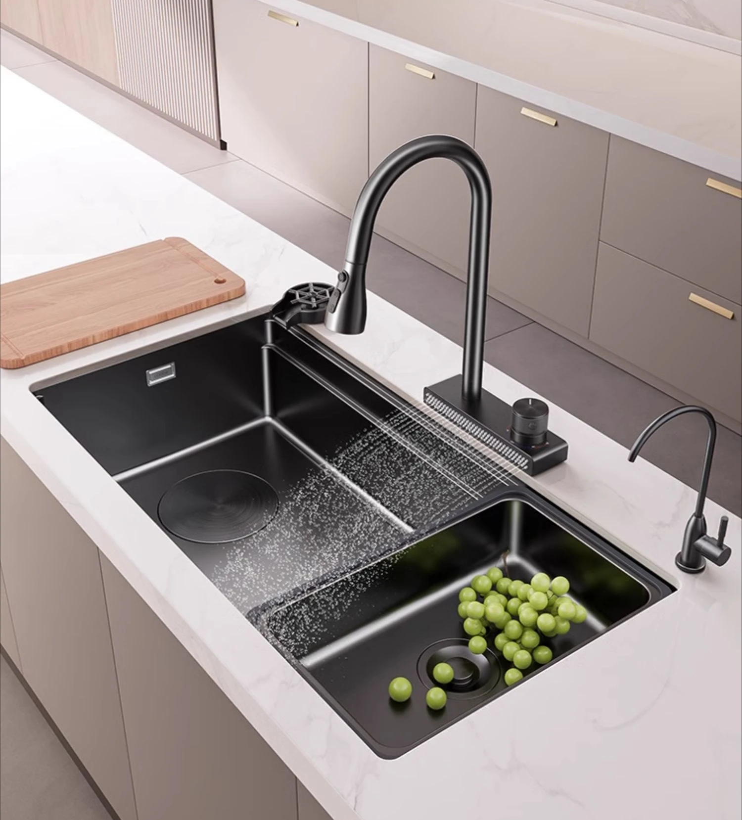 

Раковина для овощей, большая кухонная раковина для овощей с одним слотом, раковина для бассейна, нано-стол ручной работы