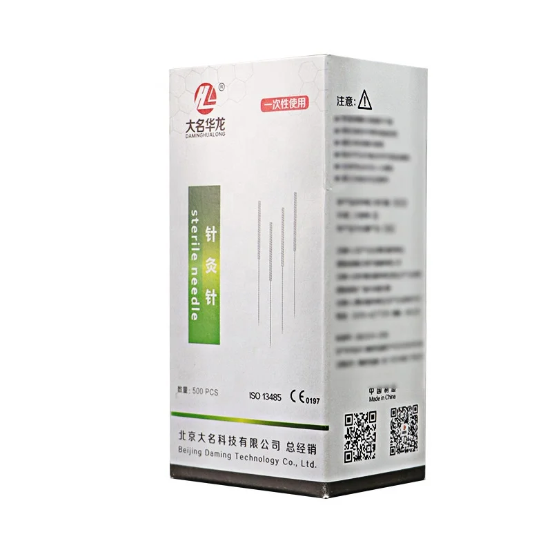 

DaMing HuaLong Disposable Sterile Filiform Acupuncture Needles Cosmetic Chinese Medicine Essential