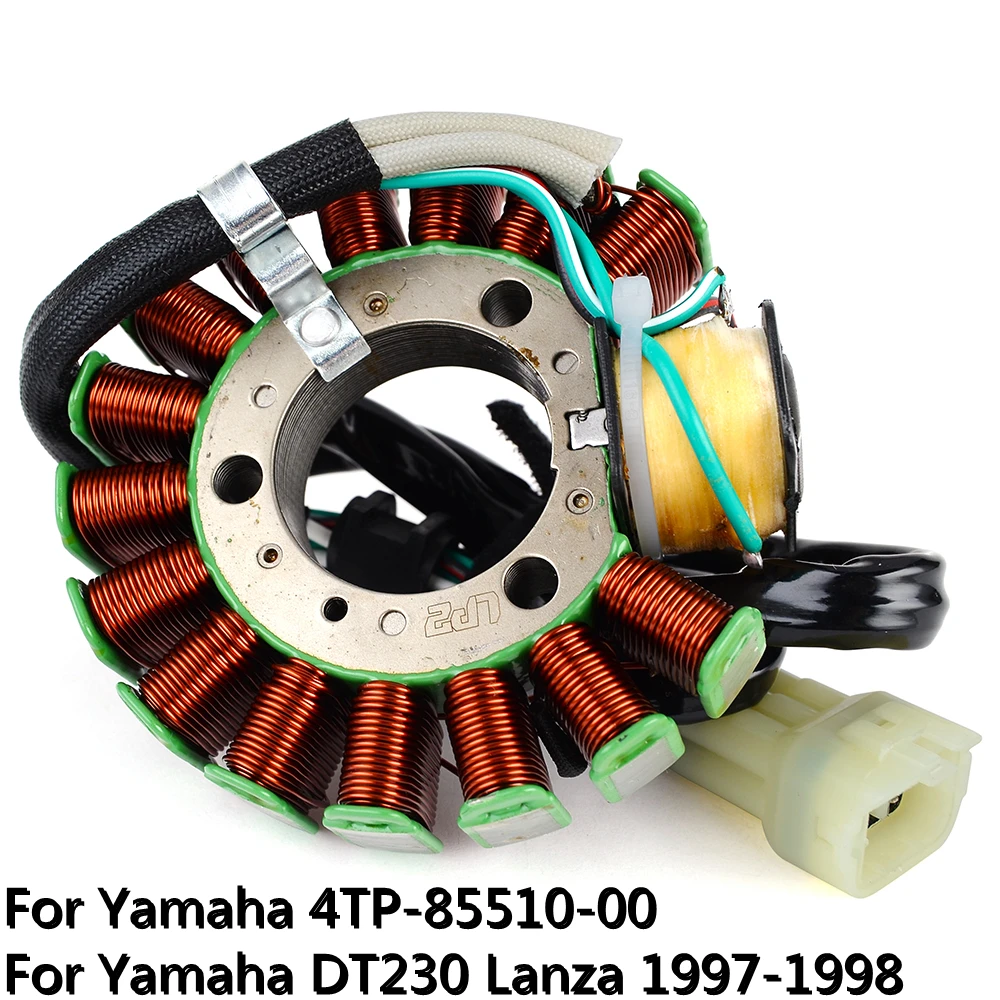 Magneto Engine Generator Stator Coil for Yamaha DT230 DT 230 Lanza 1997-1998 4TP-85510-00 Motorcycle Generator Charging