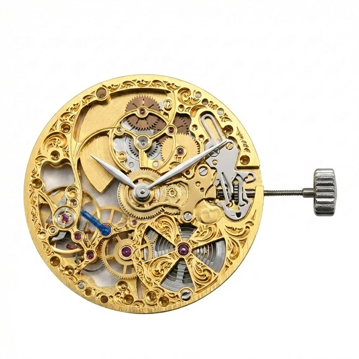 Watch movement 5501B movement, pearl servo movement, three-pin single calendar automatic mechanical movement