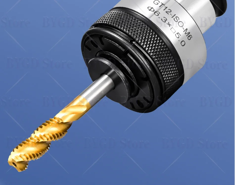 GT12 Gewindebohrfutter-Spannzange passend zu MT2 MT3 MT4 SK40 HSK63 BT30 BT40 BT50 NT30 NT40 Gewindebohrwerkzeughalterung Spannzange – Detail 9