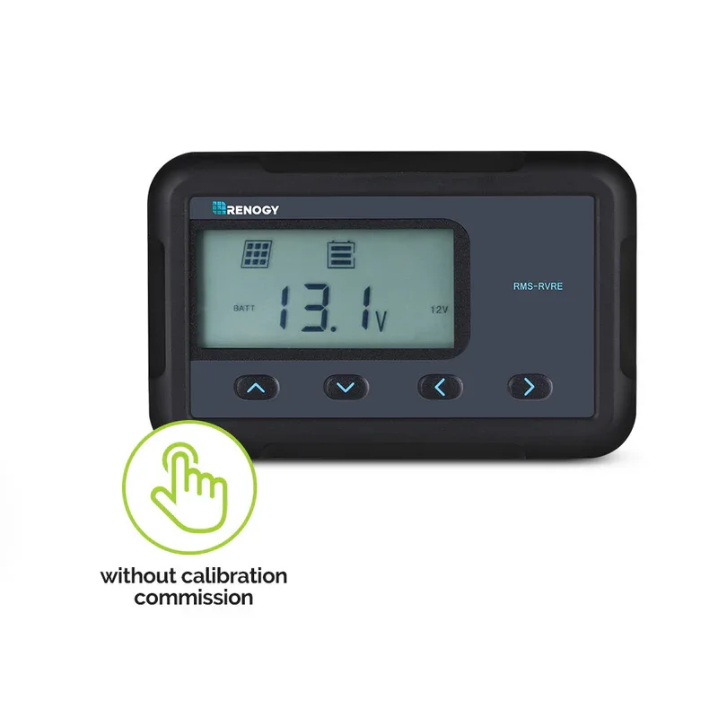 

Renogy 20/40A MPPT Charge Controller with LCD Backlit, Monitoring Screen for Rover Elite, Display for Tracking