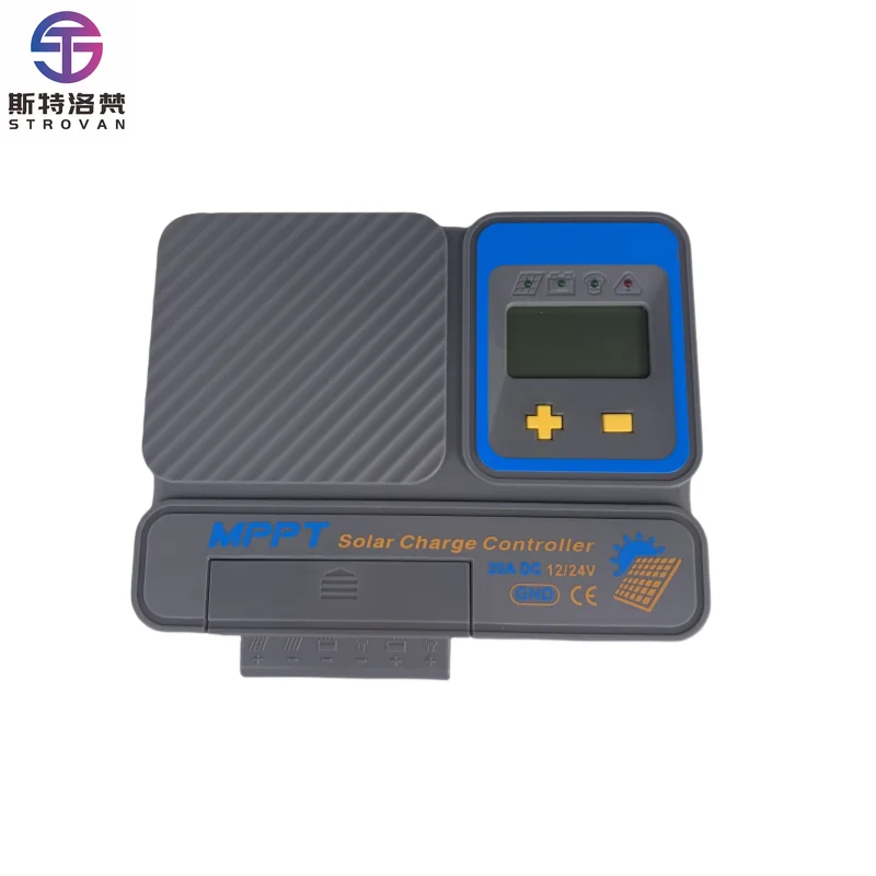 20A 12/24/V  Bluetooth RS485 Solar Panel Mppt Solar Charge Controller Regulator