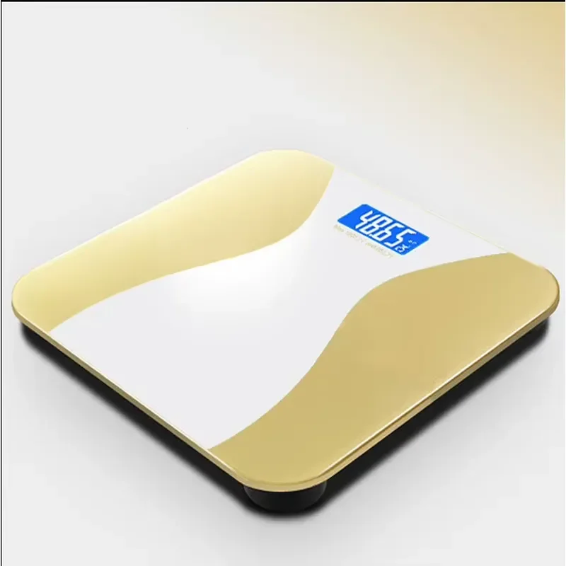 Portable Electronic Bathroom Scale High Precision Digital Body Weight Monitor for Home Personal Health Fitness Tracking