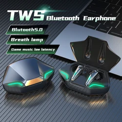 TWS G11 Gaming Earbuds Wireless Headphone Bluetooth Earphone With Mic Bass Audio Sound Positioning Stereo Music HiFi Headset