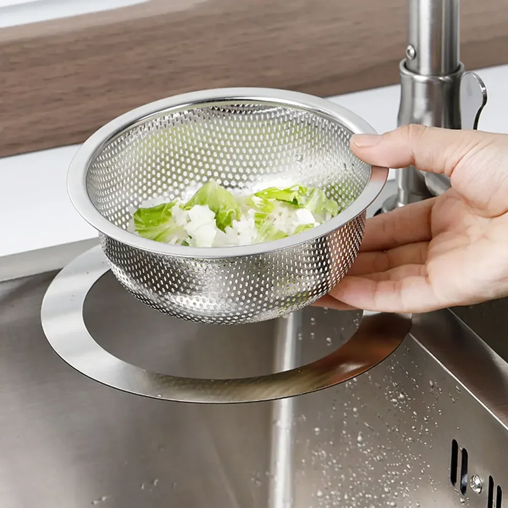 

Stainless Steel Swan Sink Strainer Basket Removable Goosehead Storage Drainage Basket Goosehead Hanging Wet & Dry Drainage Racks