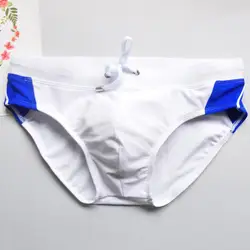 Low-waist Swimming Trunks Quick Dry Low Waist Men's Swimming Briefs for Water Sports Surfing Bathing Anti-exposure for Slim