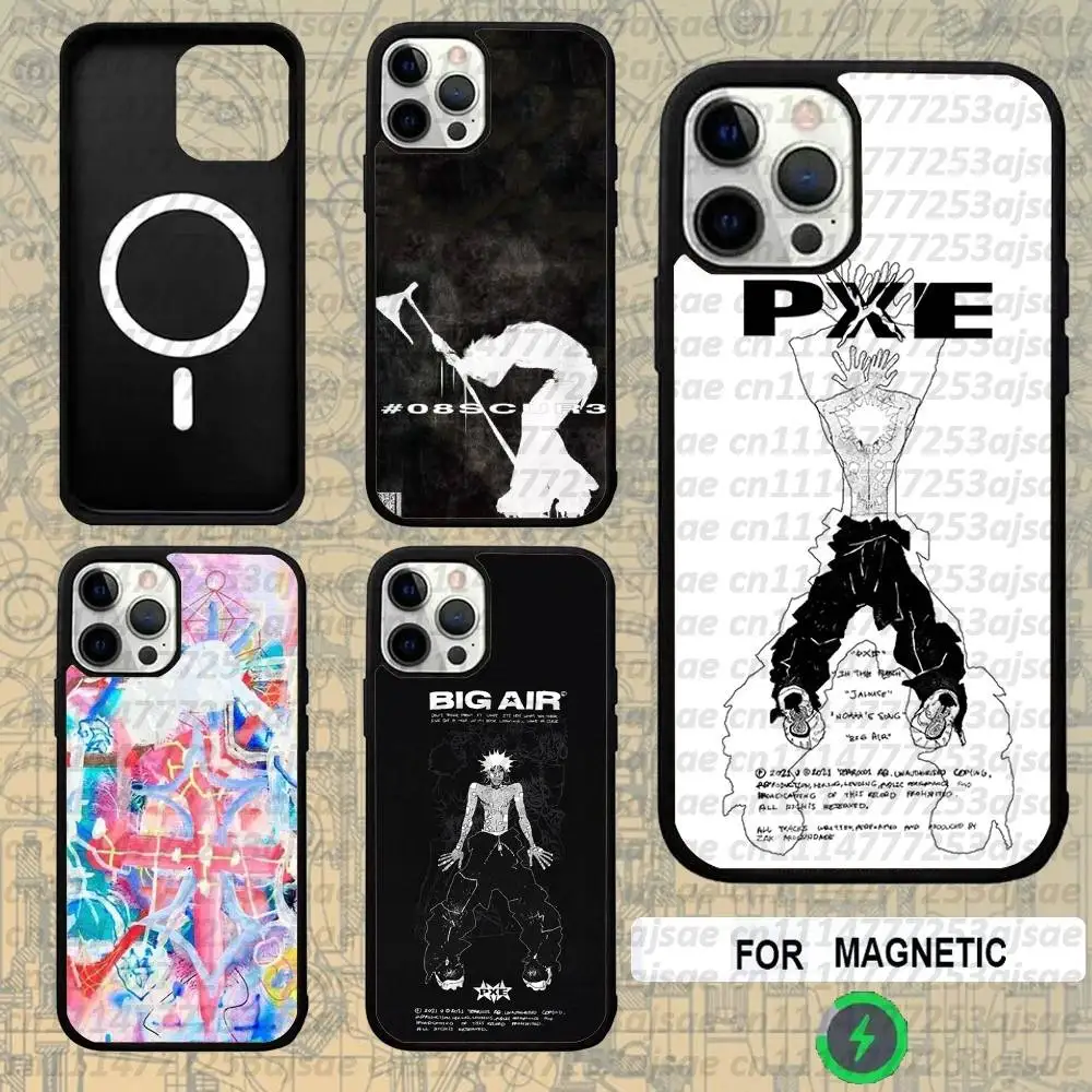 D-Drain Gang Rapper For Magsafe Wireless Charger Case For iPhone 18,15,16,17,13,14,11,12,Pro,Max,Plus,E,Air,Mini Cover