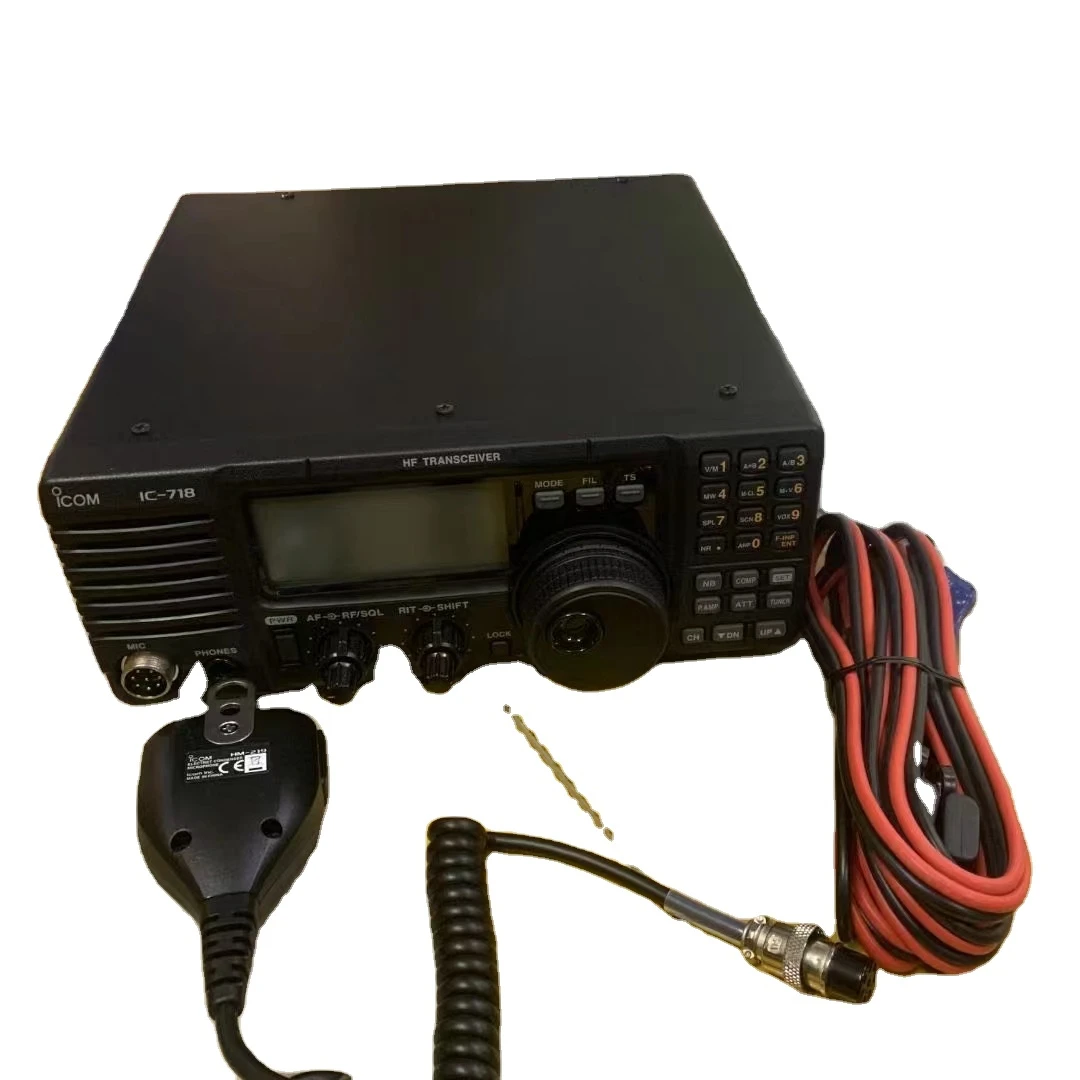 

Icom IC 718 HF Transceiver IC-718 Amateur Walkie Talkie Mobile Car Radio Speaker