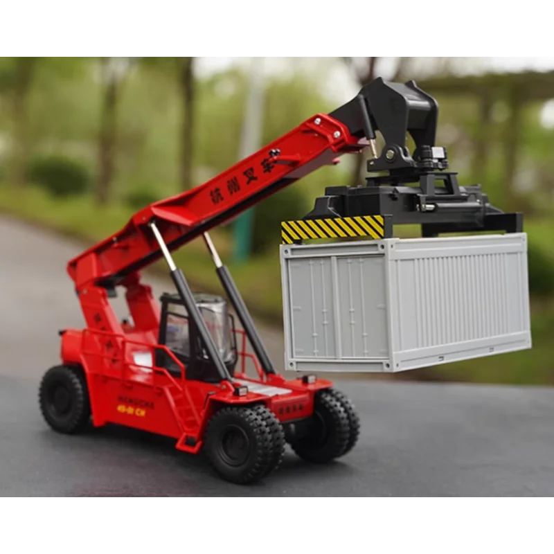 Diecast 1:50 Scale HANGCHA Container Crane Alloy Engineering Model Finished Simulation Collection Decoration Gift Toys Display