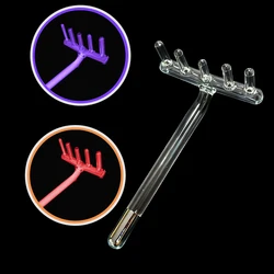 Replacement High Frequency Red Light Electrotherapy Glass Tubes Bactericidal Spot Acne Remover Electrode Nozzle Attachment