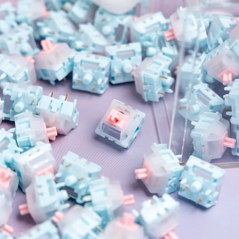 

Линейный переключатель 37 г, 42 г, 48 г, триггерный переключатель, направляющая для света, колонна, изготовленный на заказ, четкий звук, игровая механическая клавиатура, аксессуары, переключатели